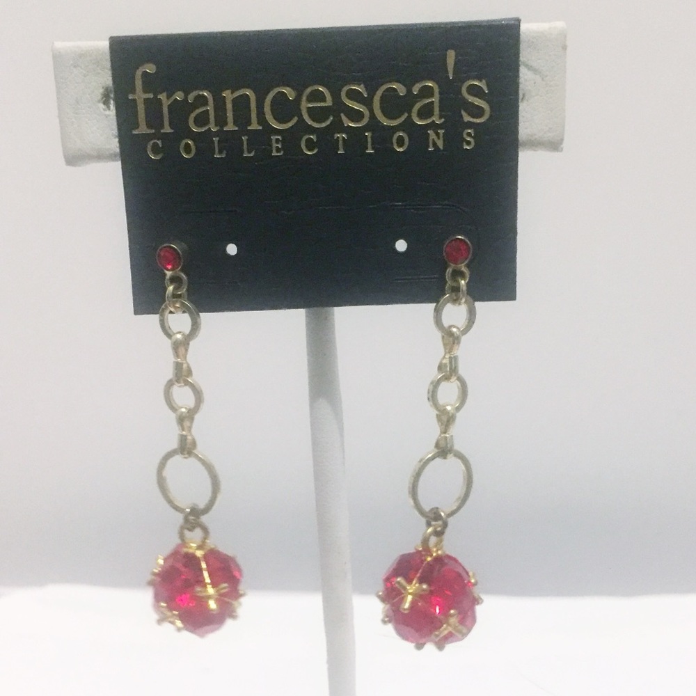 Francesca’s Collect fable drop earrings